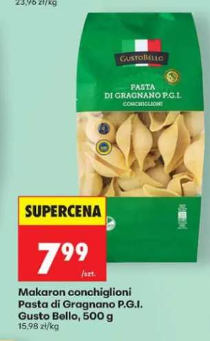 Makaron conchiglioni Pasta di Gragnano P.G.I. Gusto Bello