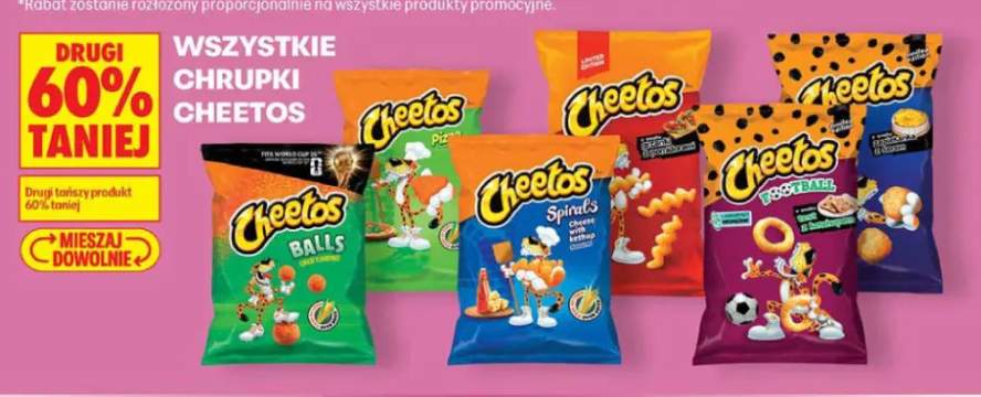 Chrupki Cheetos Balls +3 warianty