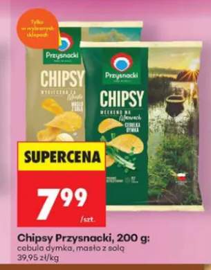 Chipsy Przysnacki o smaku masła z solą