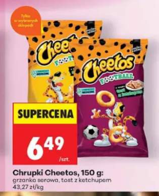 Chrupki Cheetos o smaku grzanki serowej +1 wariant