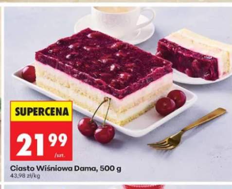 Ciasto Wiśniowa Dama