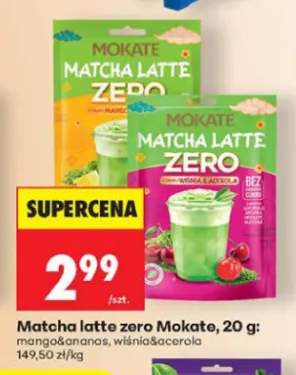 Napój herbaciany Mokate Matcha Latte Zero Mango & Ananas +1 wariant