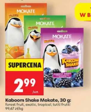 Napój instant Mokate Kaboom Shake Forest Fruit +2 warianty