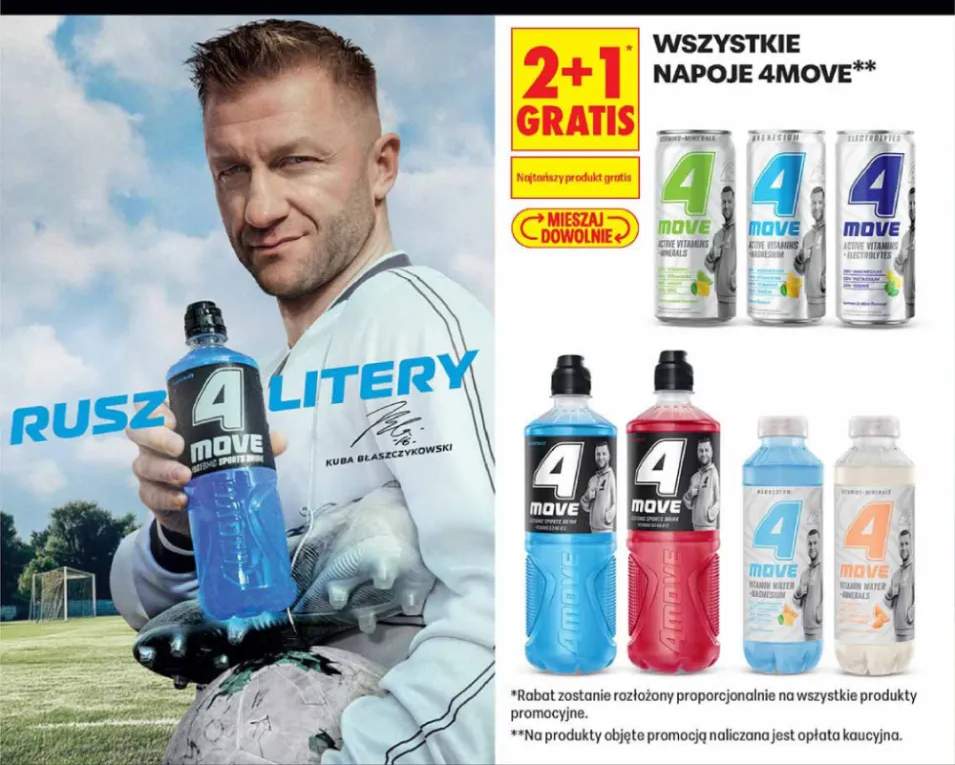 Napoje 4Move +6 wariantów