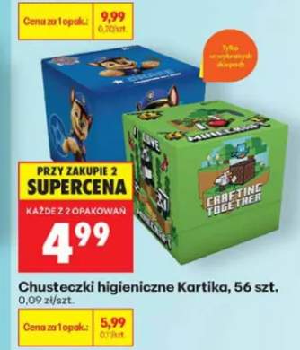 Chusteczki higieniczne Kartika Psi Patrol