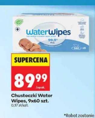 Chusteczki nawilżane WaterWipes