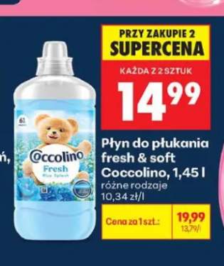 Płyn do płukania Coccolino Fresh & Soft