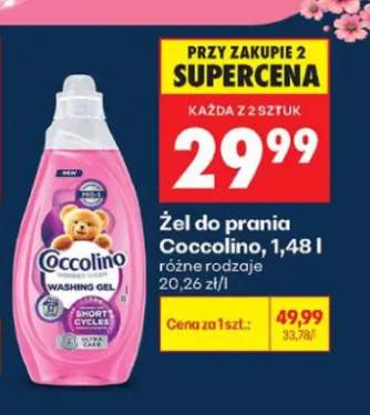 Żel do prania Coccolino