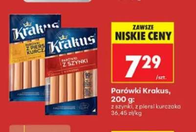 Parówki Krakus z szynki