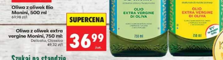 Oliwa z oliwek extra vergine Monini Delicato +1 wariant