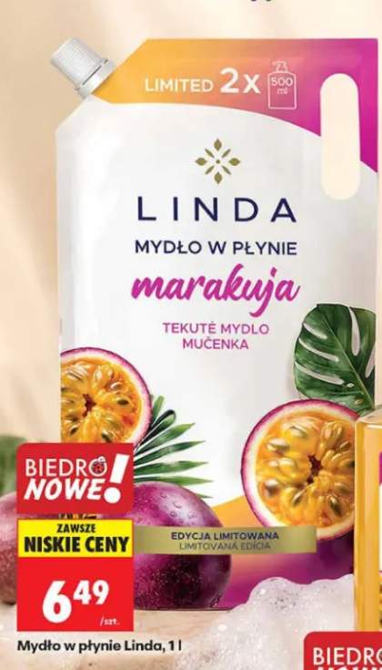 Mydło w płynie Linda marakuja