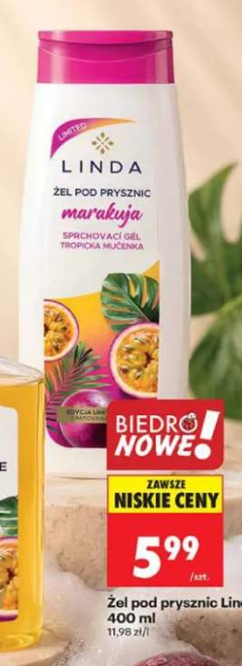 Żel pod prysznic Linda marakuja