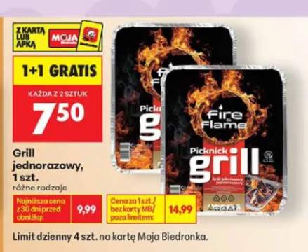 Grill jednorazowy Picknick grill