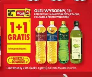 Olej słonecznikowy Wyborny +2 warianty