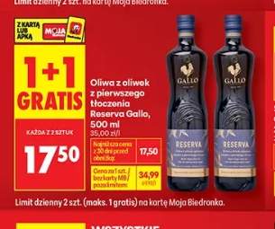 Oliwa z oliwek z pierwszego tłoczenia Reserva Gallo