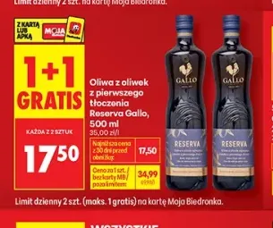 Oliwa z oliwek z pierwszego tłoczenia Reserva Gallo