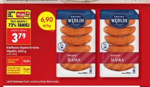 Kiełbasa śląska Kraina Wędlin