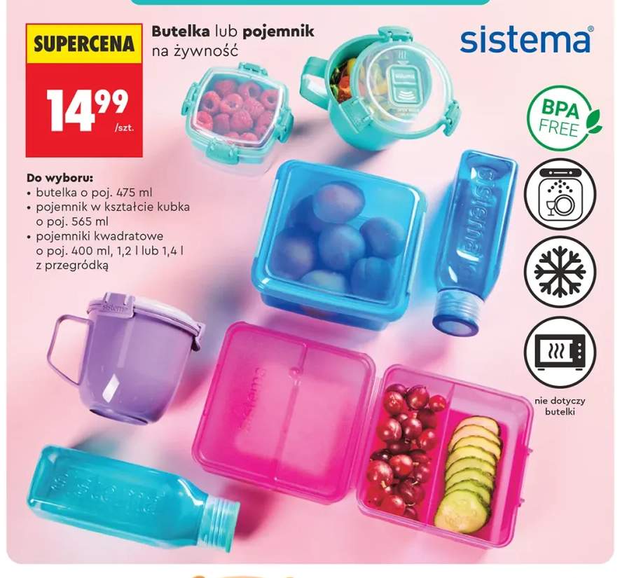 Butelka Sistema +2 warianty