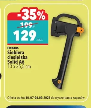 Siekiera ciesielska Fiskars Solid A6