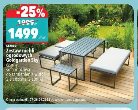 Zestaw mebli ogrodowych Sanico Goldgarden Sky