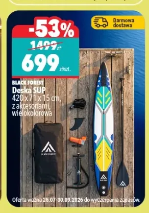 Deska SUP Black Forest