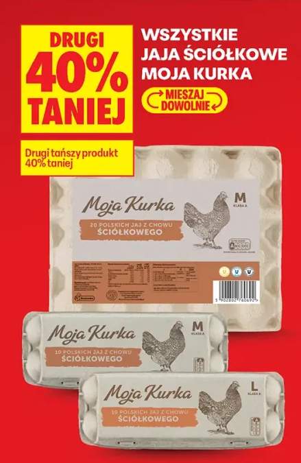 Jaja ściółkowe Moja Kurka +2 warianty