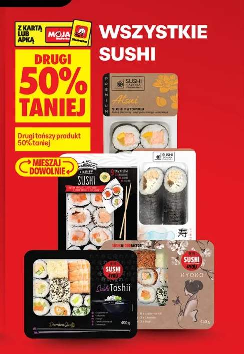Sushi +3 warianty