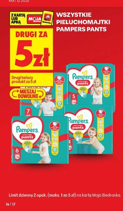 Pieluchomajtki Pampers Pants