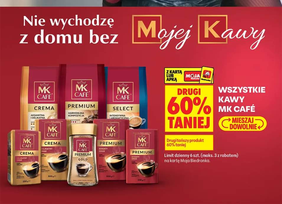 Kawy MK Café +3 warianty
