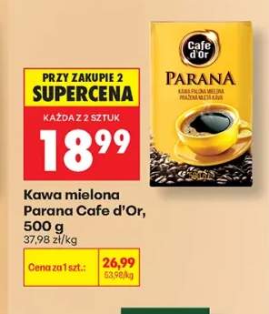 Kawa mielona Cafe D'Or Parana