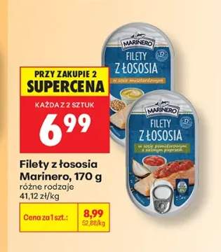 filety z łososia w sosie