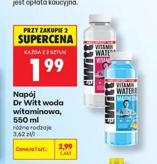 Napój Dr Witt woda witaminowa Vitamin +1 wariant