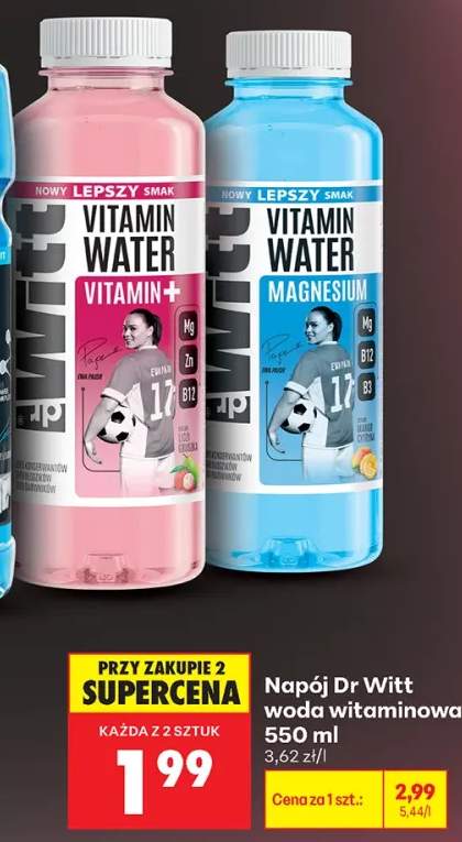 Napój Dr Witt woda witaminowa Vitamin+ +1 wariant