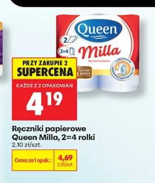 Ręczniki papierowe Queen Milla 2-pak