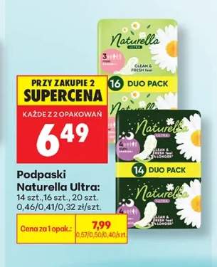 Podpaski Naturella Ultra