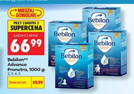 Mleko następne Bebilon Advance Pronutra 2 +2 warianty