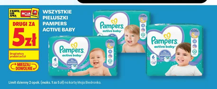 Pieluszki Pampers Active Baby