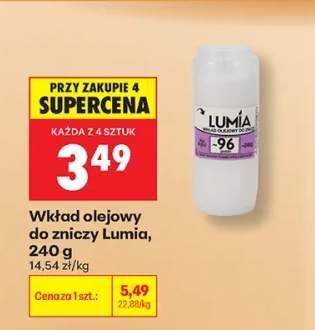 Wkład olejowy do zniczy Lumia