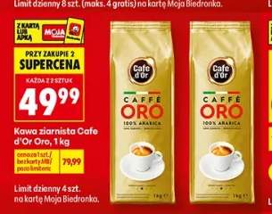 Kawa ziarnista Cafe d'Or Oro