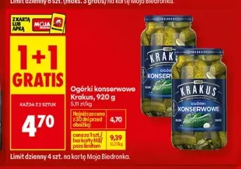 Ogórki konserwowe Krakus