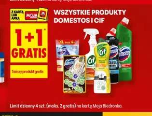 Produkty Domestos i Cif +1 wariant