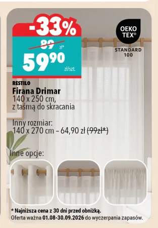 Firana Drimar Restilo 140x250 cm
