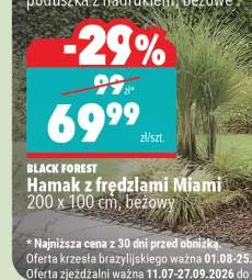 Hamak z frędzlami Miami Black Forest