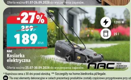 Kosiarka elektryczna NAC