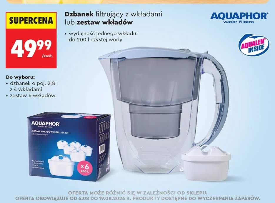 dzbanek filtrujący