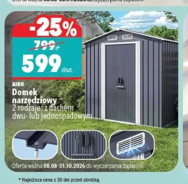 Domek narzędziowy Aiho