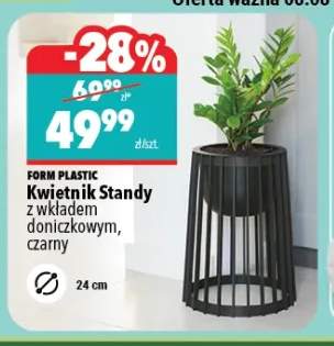Kwietnik Standy z wkładem doniczkowym Form Plastic