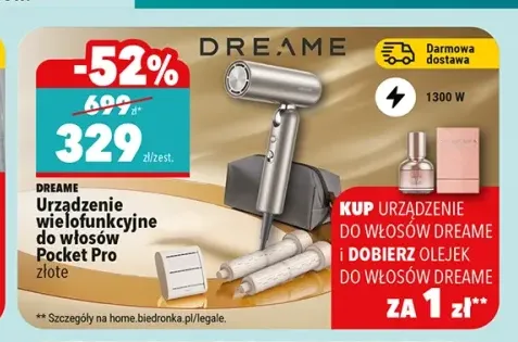 Urządzenie wielofunkcyjne do włosów Dreame Pocket Pro