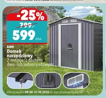 Domek narzędziowy Aiho