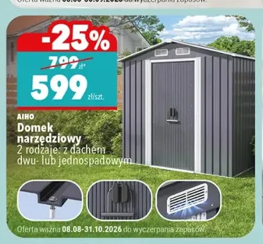 Domek narzędziowy Aiho